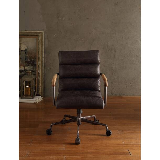 Greyleigh Springtown Genuine Leather Conference Chair Reviews Wayfair